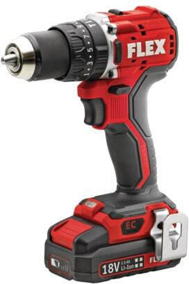 Flex Pd 2g 18.0-ec Κρουστικό Δραπανοκατσάβιδο Μπαταρίας Brushless 18V 2x2.5Ah