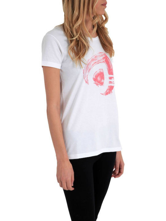 Γυναικείο T-shirt Πουά Άσπρο.