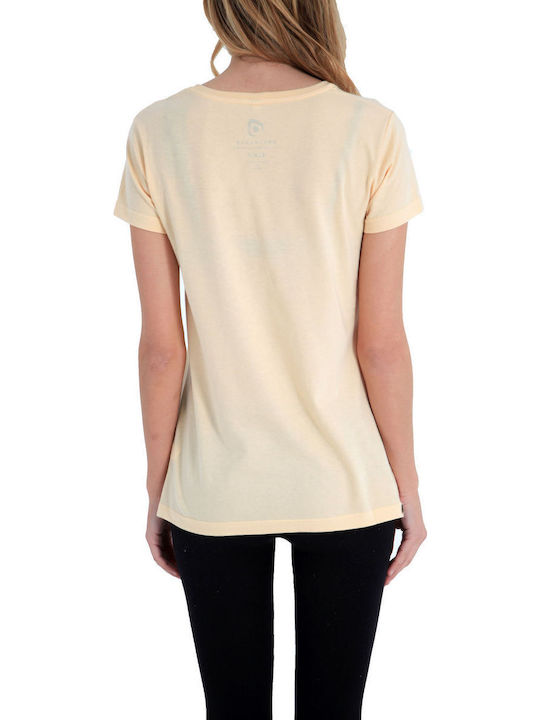 Women's T-shirt Polka Dot ΕCRU