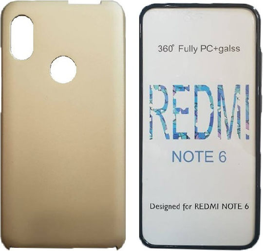 360 Full Cover Silicone Gold (Redmi Note 6 Pro)