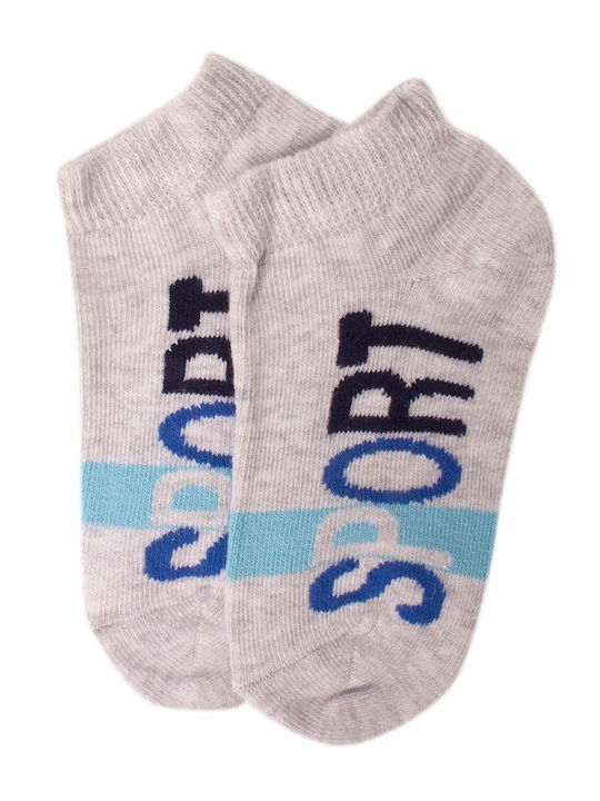 Bi Baby Kids' Ankle Socks Blue 3 Pairs