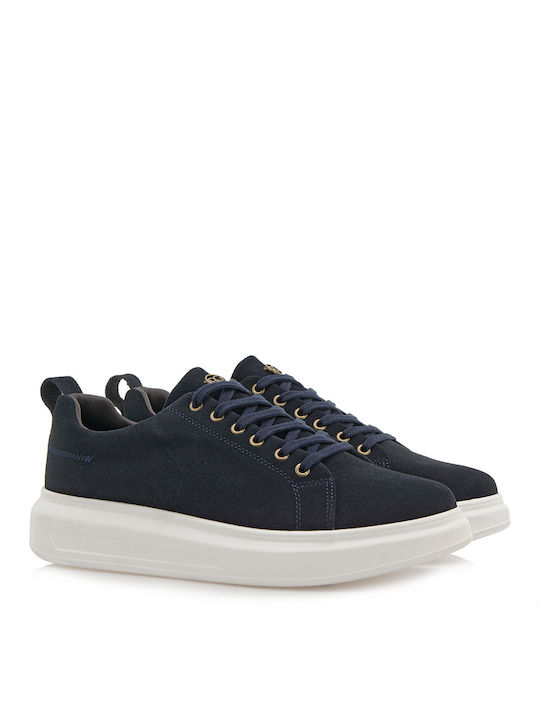 Renato Garini Herren Sneakers Blau