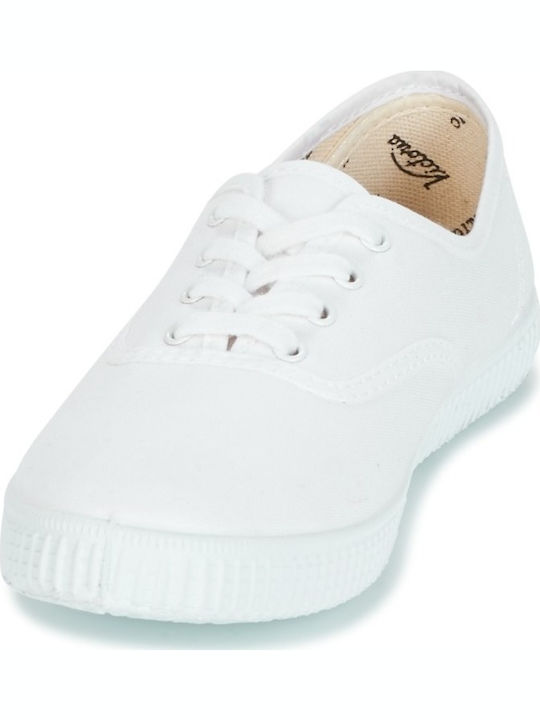 Inglesa Lona Sneakers White