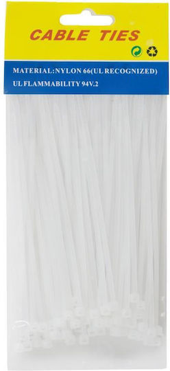Viosarp Δεματικά Καλωδίων Πλαστικά 120mmx2.5mm σε Μαύρο χρώμα (80τμχ) (5206753041238)