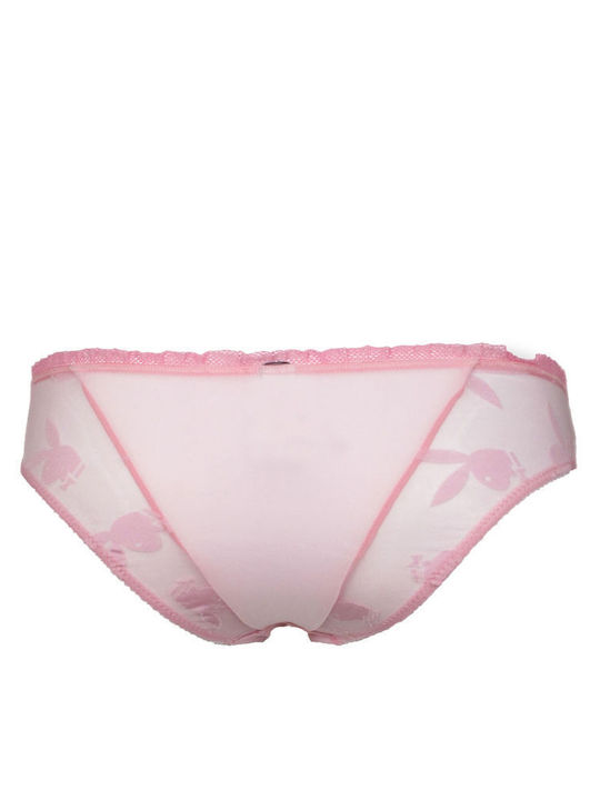 Playboy Damen Slip Pink