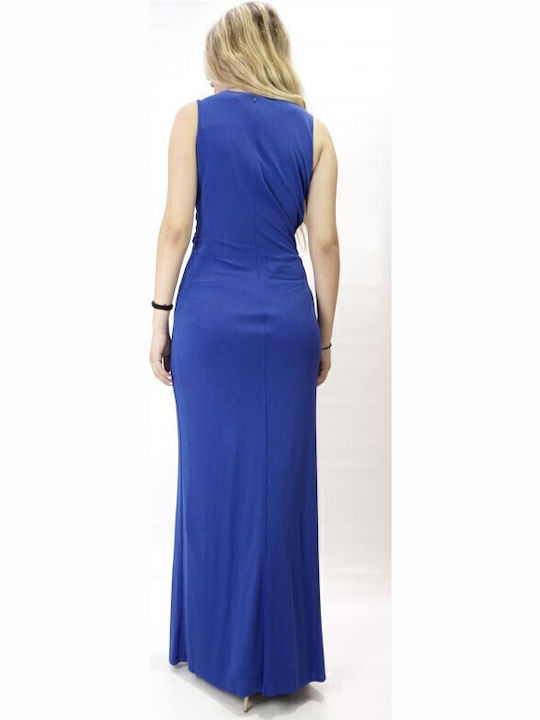 Summer Maxi Dress for Wedding / Christening Blue