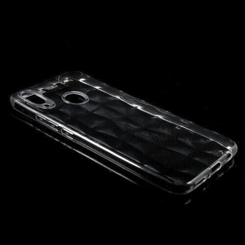 Back Cover Silicon Alb (Huawei P Smart+)
