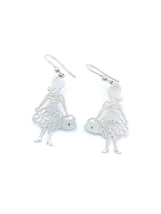 PS Silver Earrings made of Silver