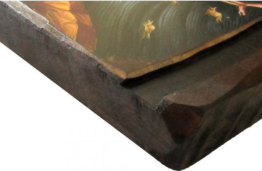 IconsGR Εικόνα Ιησούς Χριστός Ξύλινη 52x28εκ.
