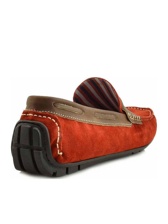 Men's Moccasins Red