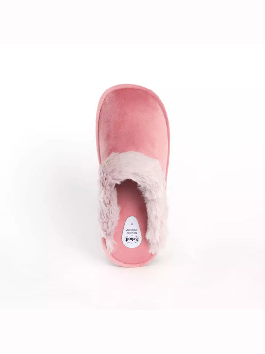 Scholl Brienne Зимни женски чехли в Pink цвят