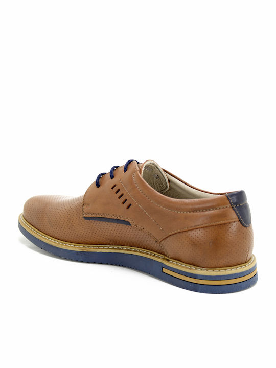 Pantofi casual pentru bărbați Tabac Brown