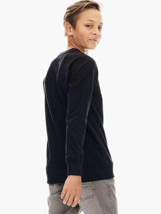 Kinder-Sweatshirt Black.
