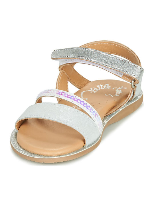 Kinder Sandalen Silber