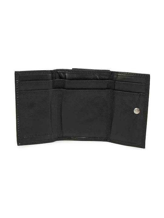 Kypraiosleather Men's Leather Wallet Black