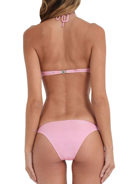 Set Bikini Τριγωνάκι Ροζ