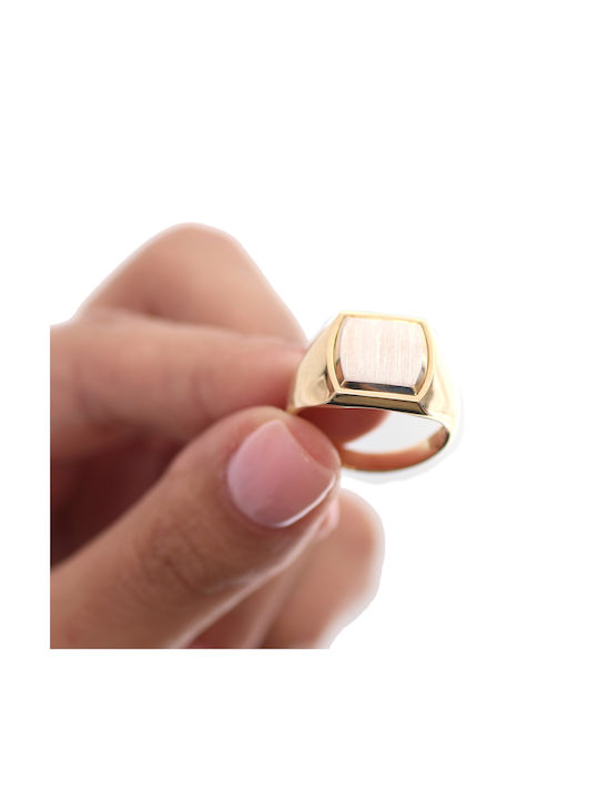 Herren Ring aus Weißgold 14K