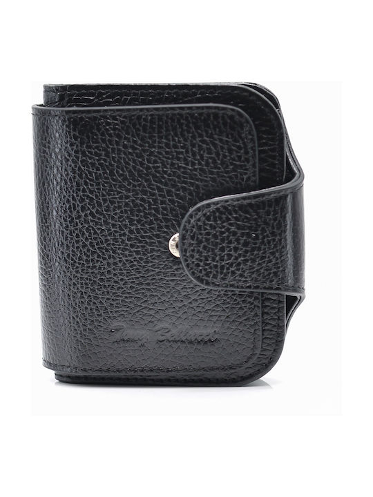 Δερμάτινα 100 Men's Leather Coin Wallet Black