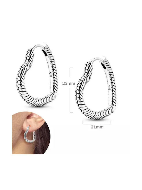 Bode Earrings Hoops made of Silver