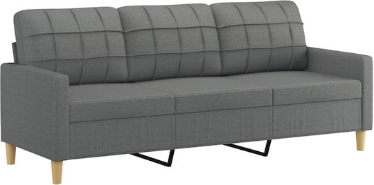 Living Room Furniture Set 3-Seater & 2-Seater Gray