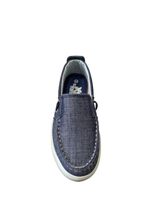 Boys Moccasins Blue