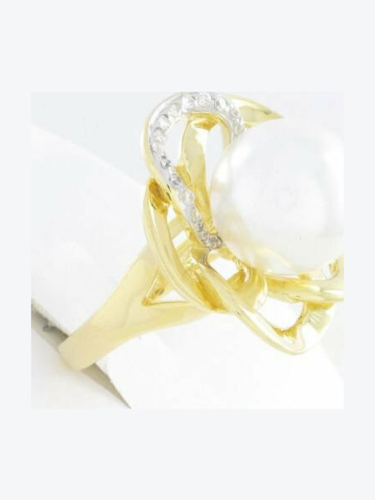 Visetti Damen Silber Vergoldetes Ringen Visetti Damen Silber Vergoldetes Ringen