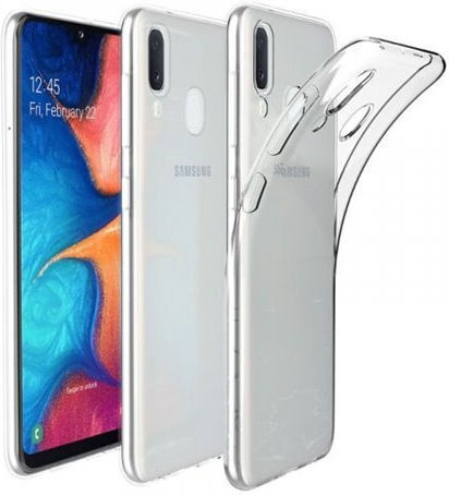 Volte-Tel Antishock TPU Back Cover Σιλικόνης Διάφανο (Galaxy A20e)