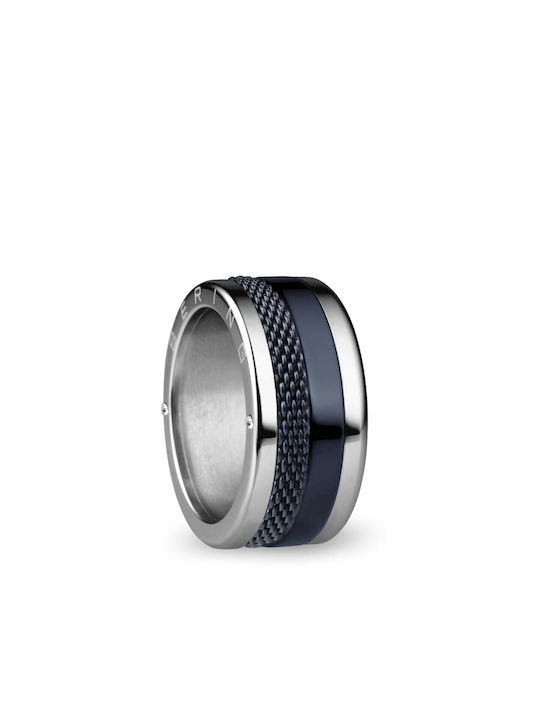 Bering Time Women's Ring with Stones from Steel