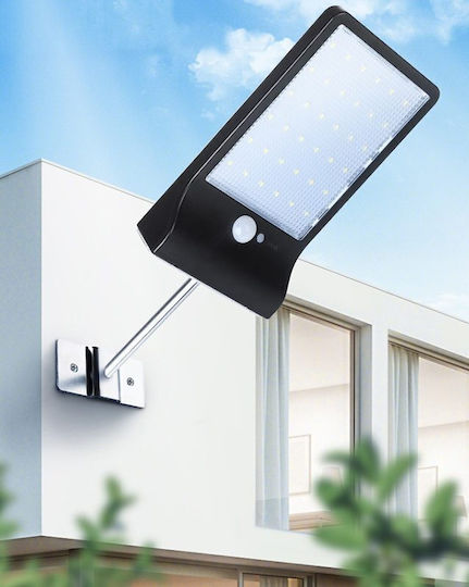 Superfire Straßen-Solarleuchte 7W mit Bewegungssensor und Fotokontakt IP54 3cmx11cmx18cmcm