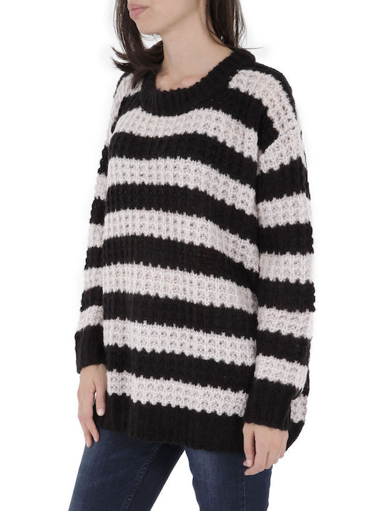 Cheap Monday Women's Sweater Striped Black