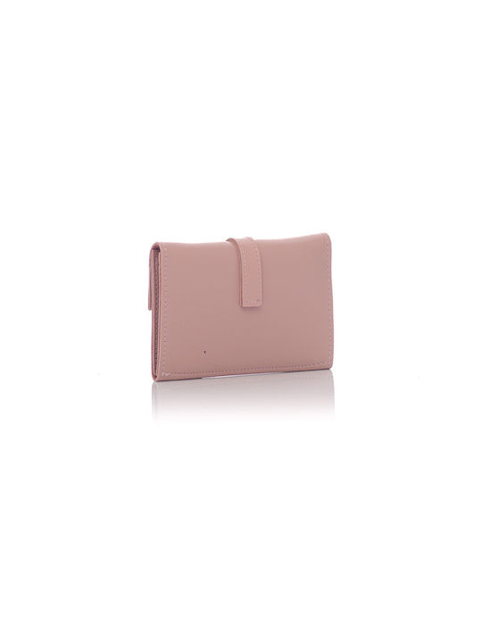 David Polo Small Women's Wallet Coins Pink