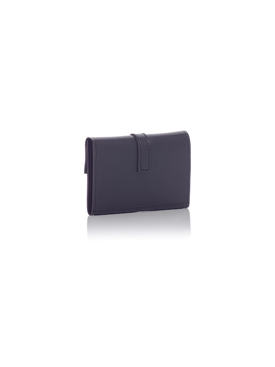 David Polo Small Women's Wallet Coins Black