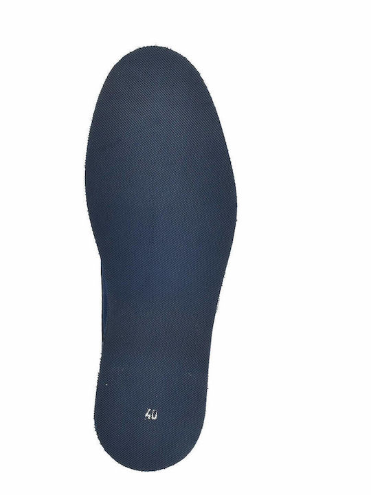 Men's Leather Casual Shoes Blue