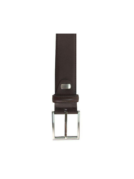 Jacques Hermes Men's Leather Belt Brown