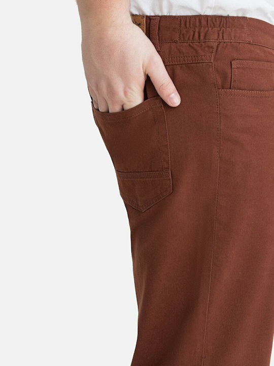 Pantaloni Chino Portocaliu