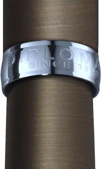 Diplomat Writing Pen Medium Bronze made of Brass with Blue Ink