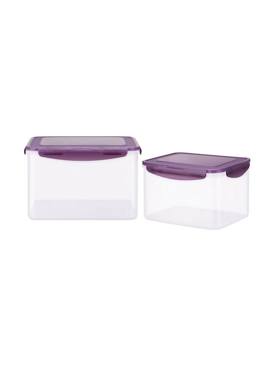 Navaris Δοχείο Φαγητού Πλαστικό Μωβ 9lt