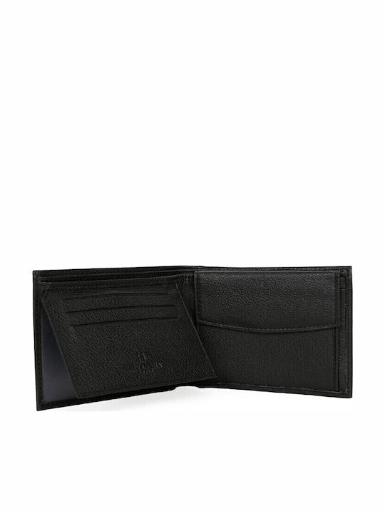 Leather Men's Wallet Classic Black