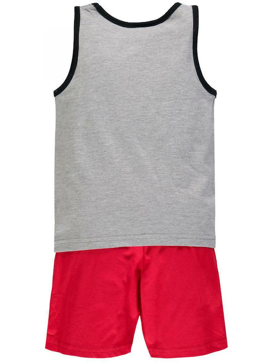 Mek Kids Set with Shorts Summer 2pcs Gray