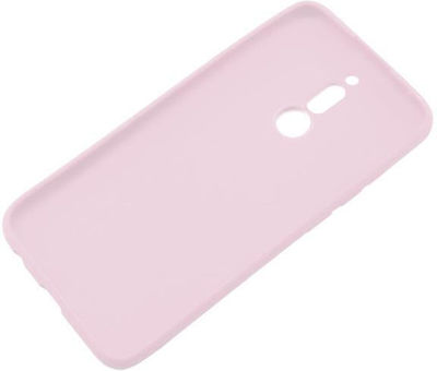 iNOS Silicone Back Cover Pink (Redmi 8)