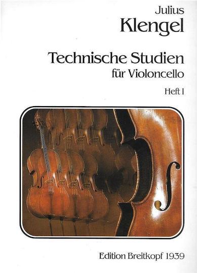 Breitkopf & Hartel Klengel Sheet Music for Cello