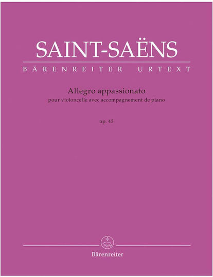 Barenreiter Saint-saens pentru Violoncel