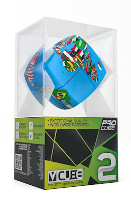 V-Cube 2 Pillow Geschwindigkeitswürfel 2x2 für 6+ Jahre V2FCH-UNITEDNATIONS 1Stück