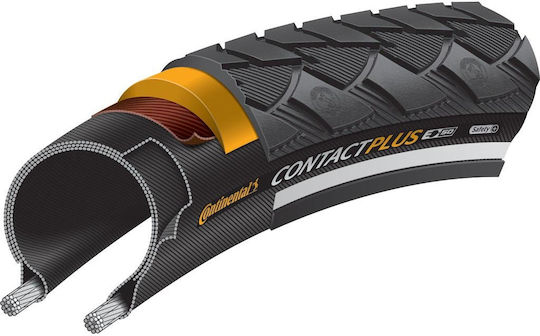 Continental Bike Tire City, Trekking and Mountain Contact Plus Reflex 28" Wire