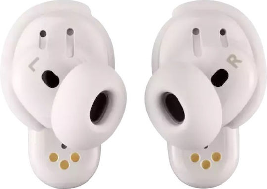Bose QuietComfort Ultra Earbuds Bluetooth Handsfree Ακουστικά με Αντοχή στον Ιδρώτα και Θήκη Φόρτισης White Smoke