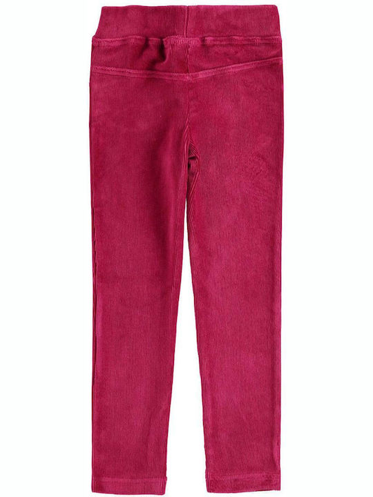 iDO Детски легинги Long Burgundy Corduroy Legging K99100