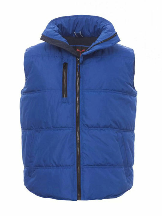 Payper Daytona Ανδρικό Γιλέκο Εργασίας με Επένδυση Fleece Μπλε