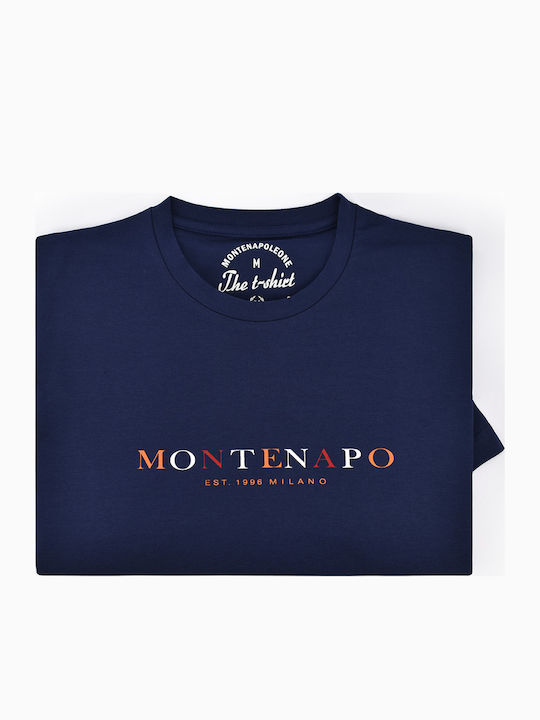 T-shirt Navy Μπλε