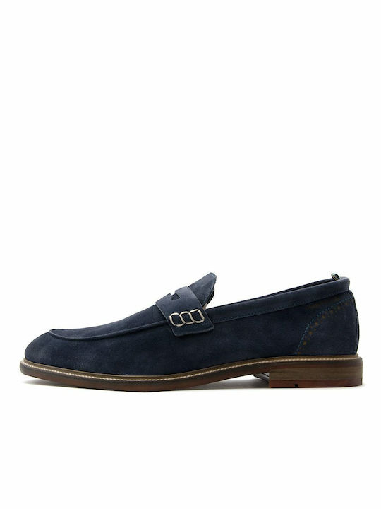 Ambitious Men's Suede Loafers Blue