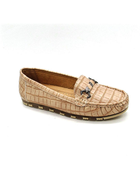 Super Mode Damen Loafers in Rosa Farbe